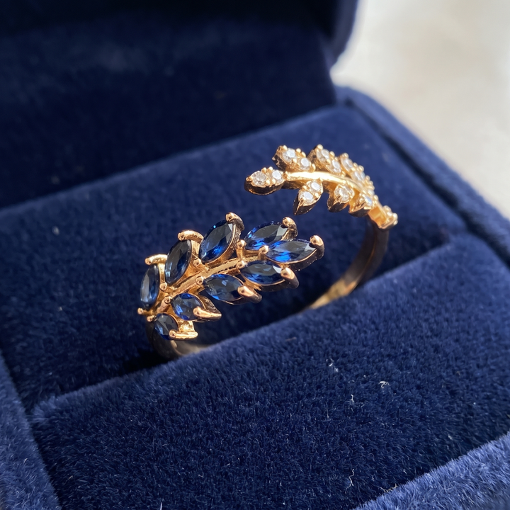 Vivara Saphielle Ring | Gold