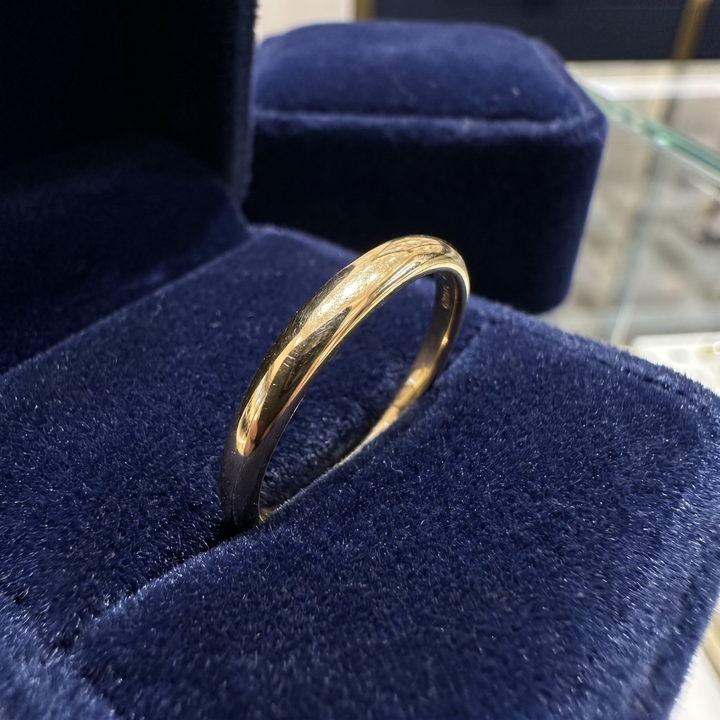 Slim Dome Ring | Gold