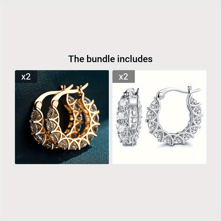 Exquisite Hoop Earrings for Women Jewelry