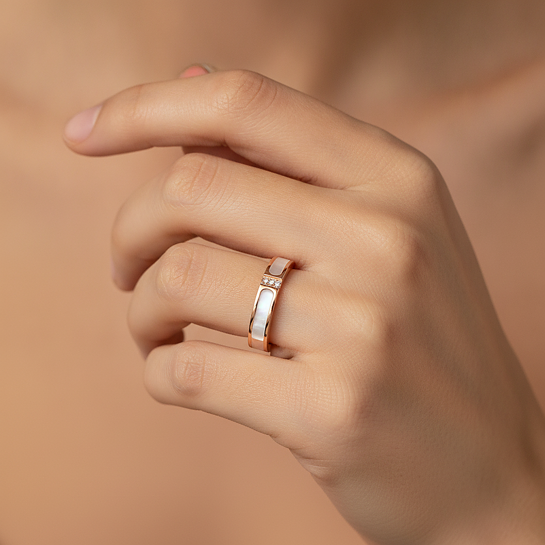 Alona Mother-of-Pearl Ring