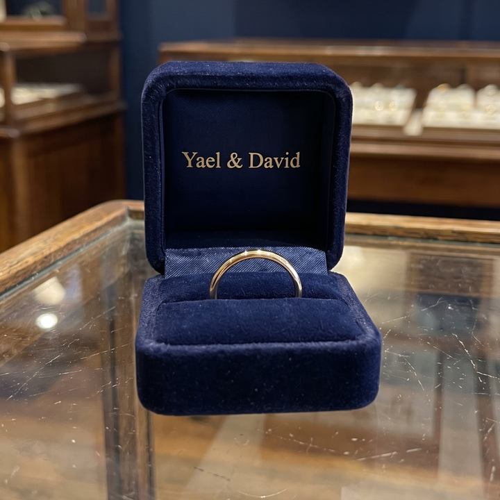 Slim Dome Ring | Gold