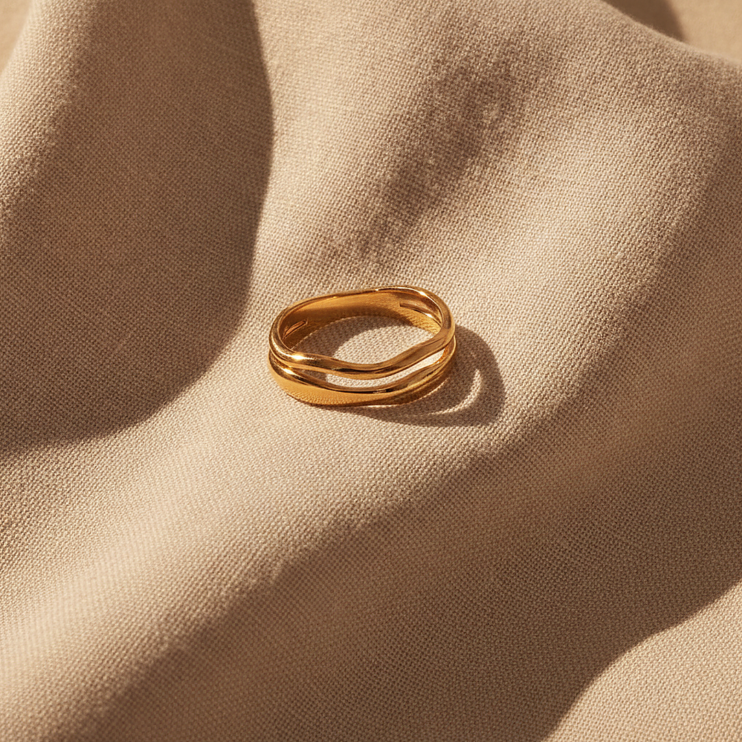 Wave Ring Set