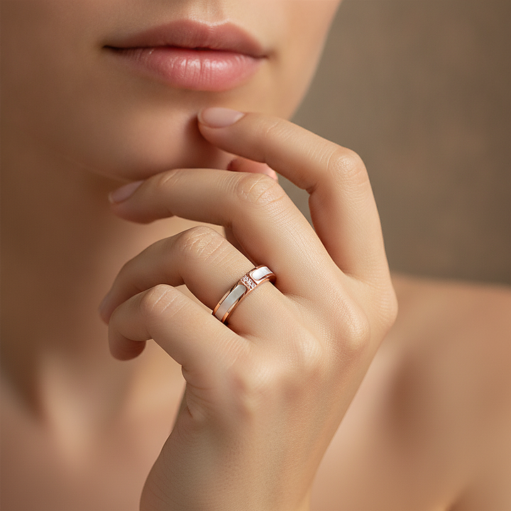 Alona Mother-of-Pearl Ring